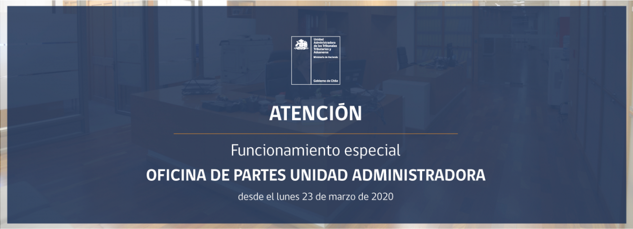 Oficina de Partes de la Unidad Administradora